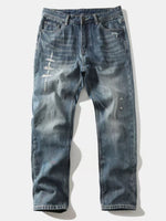B2 - Non-elastic Small Straight-leg Pants