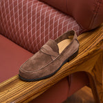 Pull-on Old-money-style Casual Leather Breathable Shoes