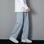 Loose New Trendy Brand Draping Wide-leg Trousers For Men