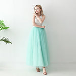 Prom Dress Tulle Skirt Womens Half-skirt
