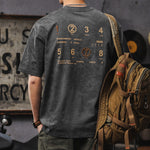 American-style Versatile Mens Short-sleeve T-shirt