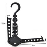 Hanger Rack Clothes Space Saver Folding Hanger Multifunctional Magic Clothes Rack for Clothes Closet Organizer Minimalist style