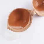 Breathable Solid-color Bra Invisible Strapless Bra