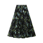 French-style High-waisted Figure-flattering A-line Maxi Dress With A Full Skirt