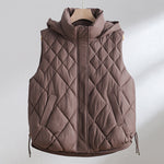 Korean-style Cropped Vest Jacket For Women
