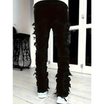 Shanxi Stretchy Slim Straight Pants