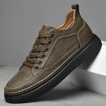Autumn Mens Shoes With A Hidden Heel Lift