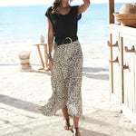 Mid-length Womens Skirt With An Elastic Waist
