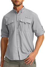 New Mens Casual Long-sleeve Collar Shirt