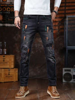 B2 - Non-elastic Small Straight-leg Pants