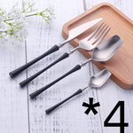 Four-piece Stainless Steel Cutlery Spoon