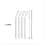 Glass Straws, Pearl Milk Tea Coarse Drinking Straws, Non-disposable Transparent Water Cups, Long Straws