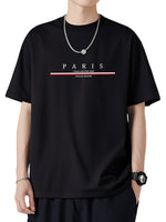 Mens Casual Loose-Fit Mesh Short-Sleeve T-Shirt