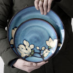Underglaze Color Hand-painted Creative Bowls And Plates