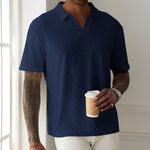 Casual Stylish Mens Hollow-out Short Top