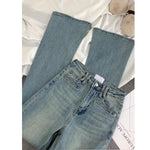 High-waisted, Slim-fit, Stretchy, Figure-flattering, Versatile Horseshoe-cut Jeans