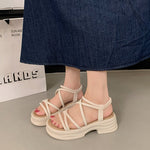 Fashionable Designer Inspired Niche Style Versatile Roman Sandals That Wont Tire Your Feet
