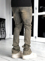 Shanxi Stretchy Slim Straight Pants