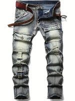 Shanxi Stretchy Slim Straight Pants