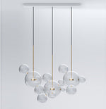Soap Bubble Mickey Chandelier LED Living Room Bedroom Dining Room Glass