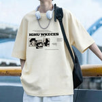Mens Short-sleeve T-shirt New Summer Style Casual And Loose-fitting Top For Teens