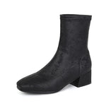 New Chinese-style Womens Shoes French- Elegance Fashion Booties