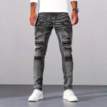 Men's Stretchy Slim-Fit Fashion Denim Jeans