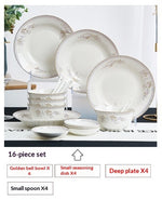 Ceramic Bowls And Saucers Set Bone China Bowls And Plates