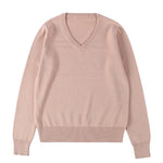 School-supplied Dark Gray Long-sleeve Knit Top