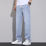 Tencel Lyocell Slim-fit Straight-leg Relaxed-fit Jeans
