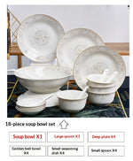 Ceramic Bowls And Saucers Set Bone China Bowls And Plates
