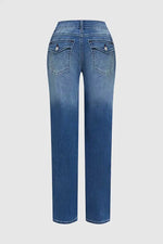 Unlined Loose Straight Pants