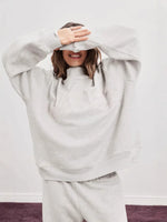 Loose-fit Drop-shoulder Top For Women Trendy And Stylish Hooded Sweatshirt