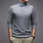 Knitted Shirt With Collar And Base Thick Black Thread Jacket