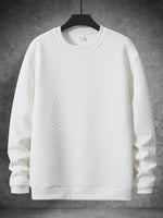 Crew-neck Base-layer Top Men's Casual Hoodie