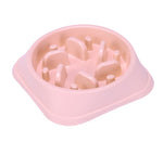 Food bowl slow food pet bowl anti-choking bowl