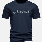 Summer Loose Short Sleeves T-shirt Men's And Women's Round Neck