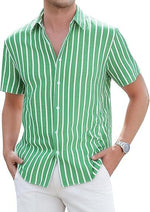 Mens Slim-fit Business Shirt Lightweight
