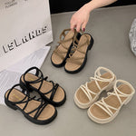 Fashionable Designer Inspired Niche Style Versatile Roman Sandals That Wont Tire Your Feet