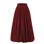 Womens Loose Bloom-Shape Skirt