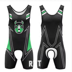 Sports Weightlifting Suit Muscle Bodysuit Wrestling Fitness Compression Wear