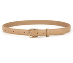 Trend jeans strap-long G letter buckle-brown-1 piece