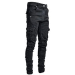 Shanxi Stretchy Slim Straight Pants