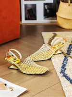 Plus-size Breathable Closed-toe Sandals