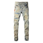 Shanxi Stretchy Slim Straight Pants