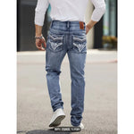Shanxi Stretchy Slim Straight Pants