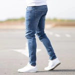 Shanxi Stretchy Slim Straight Pants