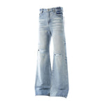 Denim Pants For Men And Women Straight-leg Bootcut Wide-leg Denim Pants