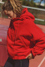 Zip-up Long-sleeve Pullover Hoodie Street-style Sports Hooded Sweatshirt