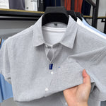Mens Business-Casual Breathable Cotton Shirt